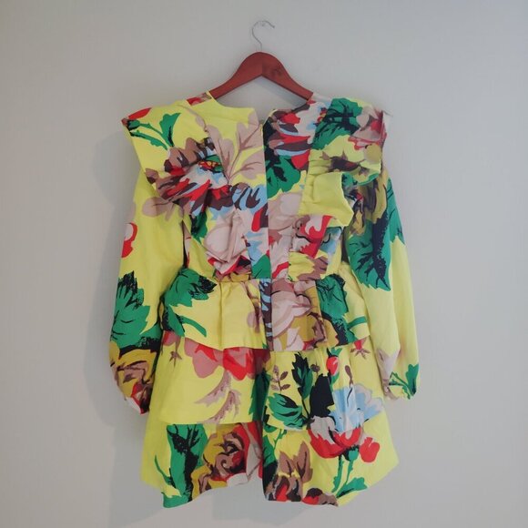 Floral Ruffle Dress - Picture 7 of 7